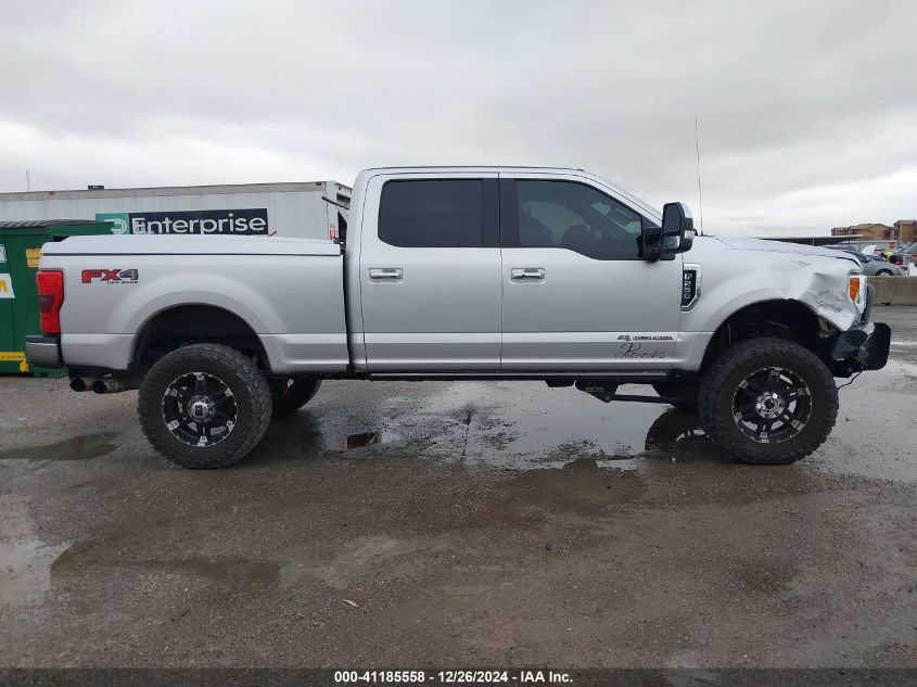 2017 Ford F-250 Lariat VIN: 1FT7W2BTXHED57250 Lot: 41185558