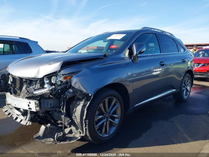 VIN 2T2BK1BA8FC274474 2015 Lexus RX, 350 F Sport no.6