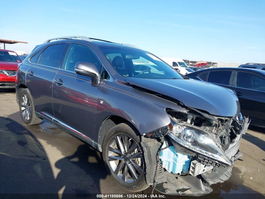 VIN 2T2BK1BA8FC274474 2015 Lexus RX, 350 F Sport no.1