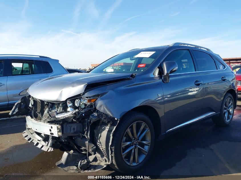 VIN 2T2BK1BA8FC274474 2015 Lexus RX, 350 F Sport no.2