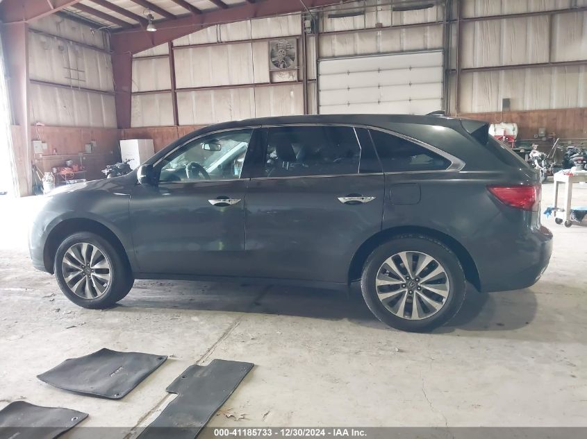 VIN 5FRYD4H41FB001852 2015 Acura MDX, Technology Pa... no.14