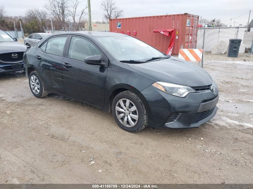 VIN 2T1BURHE6GC488534 2016 TOYOTA COROLLA no.1