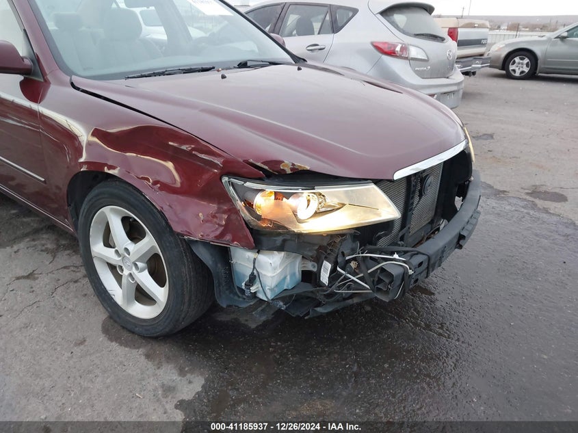2007 HYUNDAI SONATA VIN: 5NPEU46F27H209864