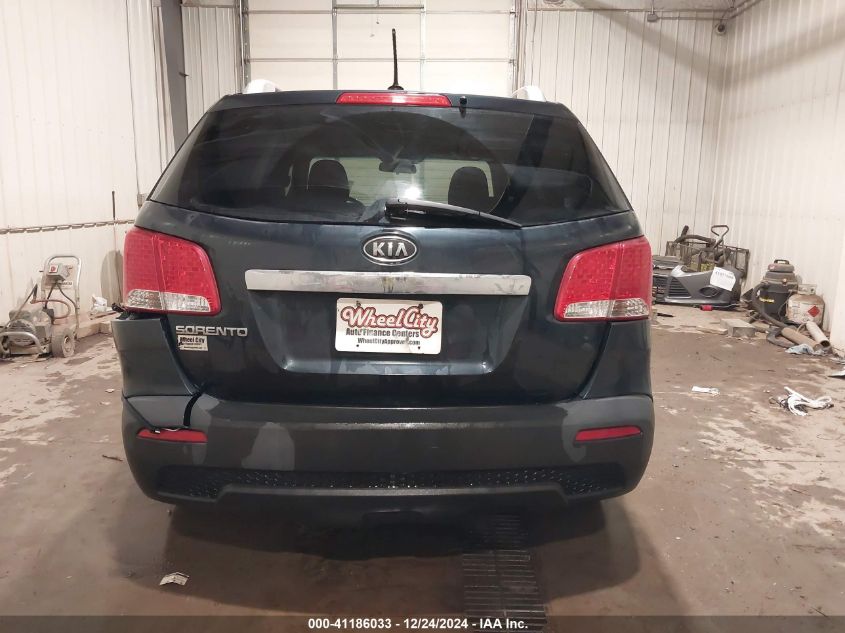 2012 Kia Sorento Lx V6 VIN: 5XYKT4A2XCG245152 Lot: 41186033