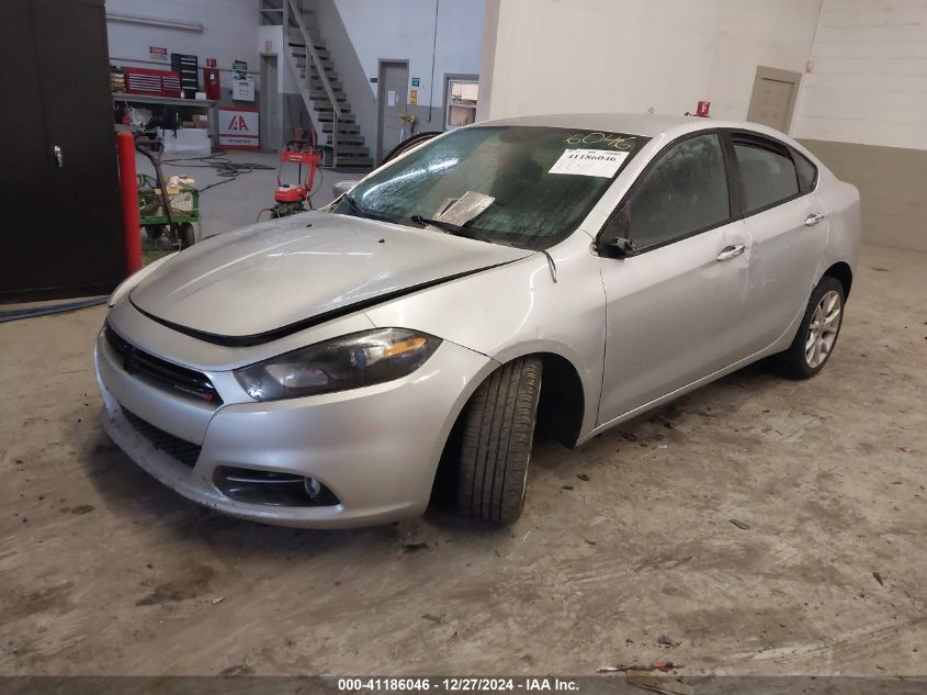 VIN 1C3CDFBA0DD296067 2013 Dodge Dart, Sxt no.2