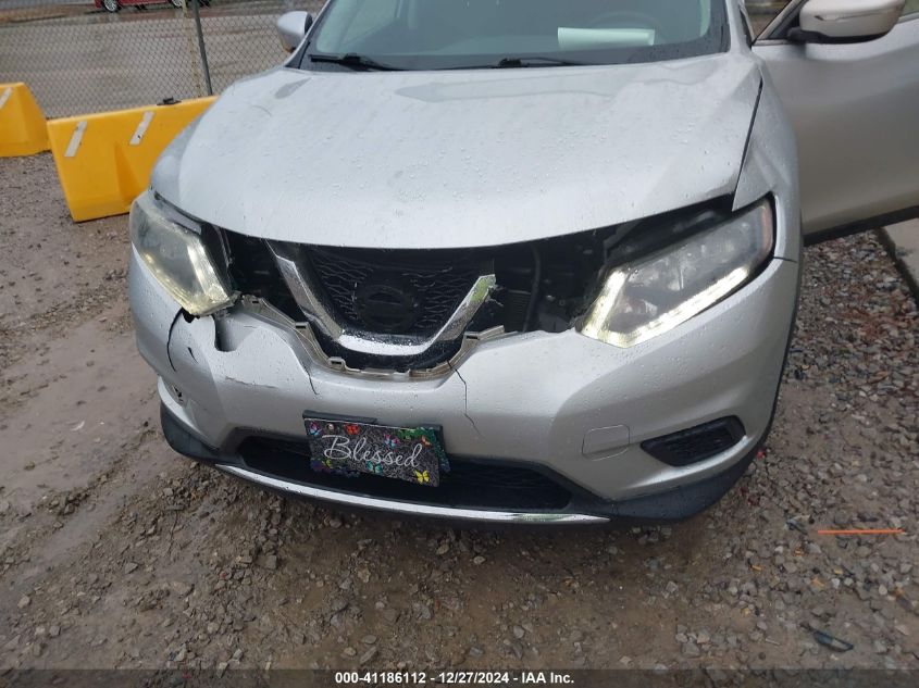 VIN 5N1AT2ML3EC787460 2014 Nissan Rogue, SV no.6