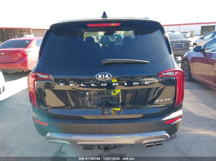 2020 Kia Telluride Ex VIN: 5XYP34HCXLG090803 Lot: 41186148