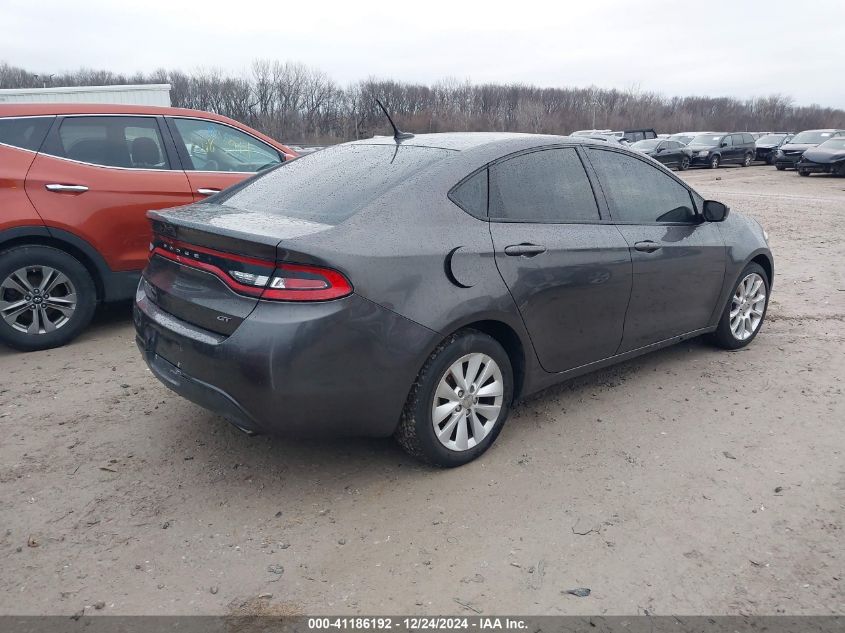 VIN 1C3CDFEB8ED906173 2014 Dodge Dart, GT no.4