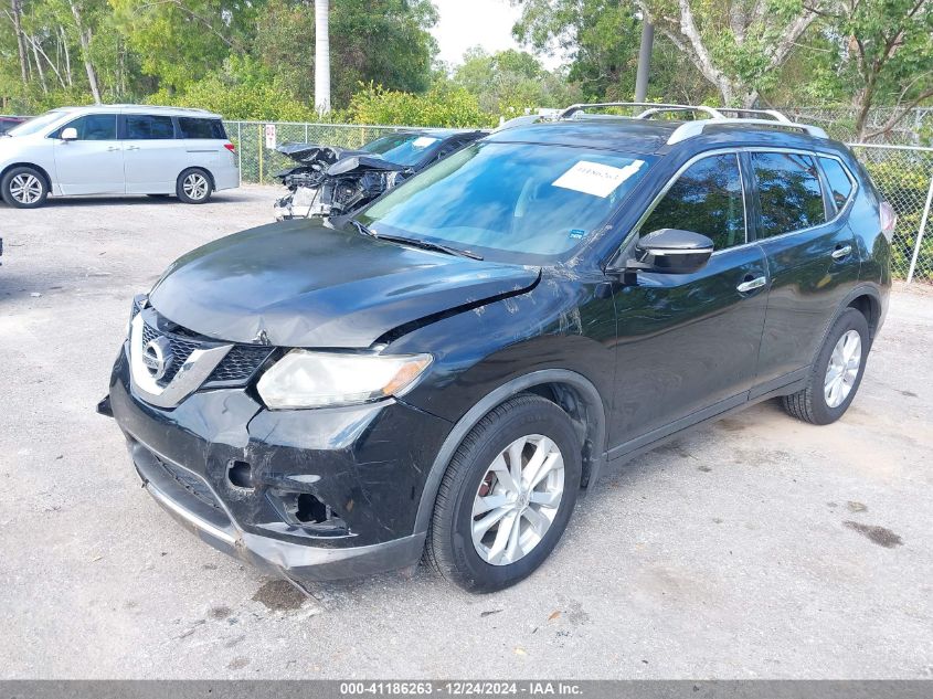 VIN KNMAT2MT4FP501372 2015 NISSAN ROGUE no.2