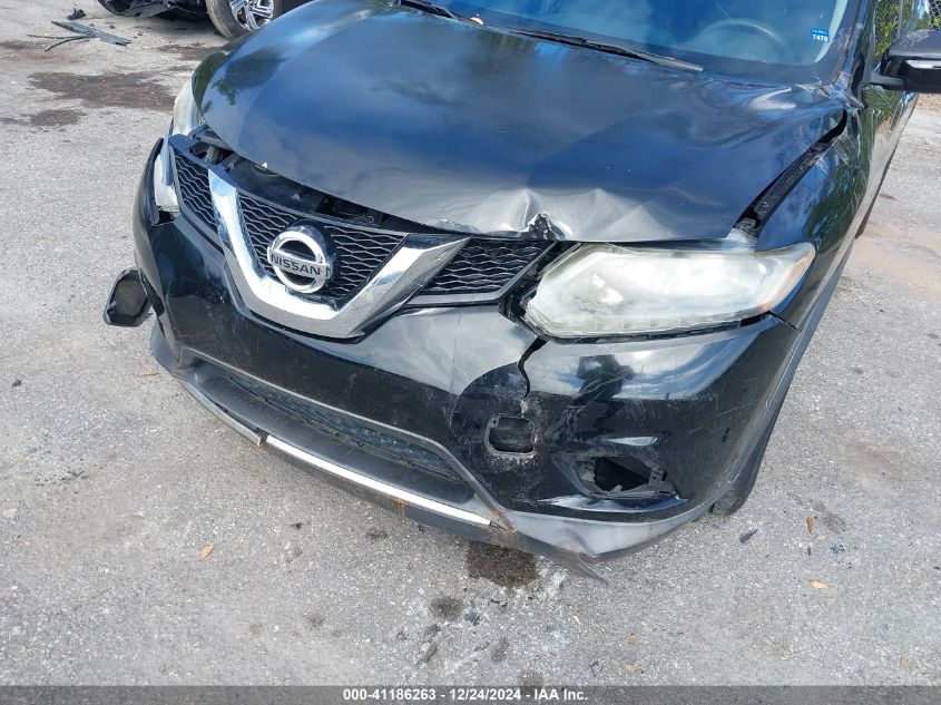 VIN KNMAT2MT4FP501372 2015 NISSAN ROGUE no.6