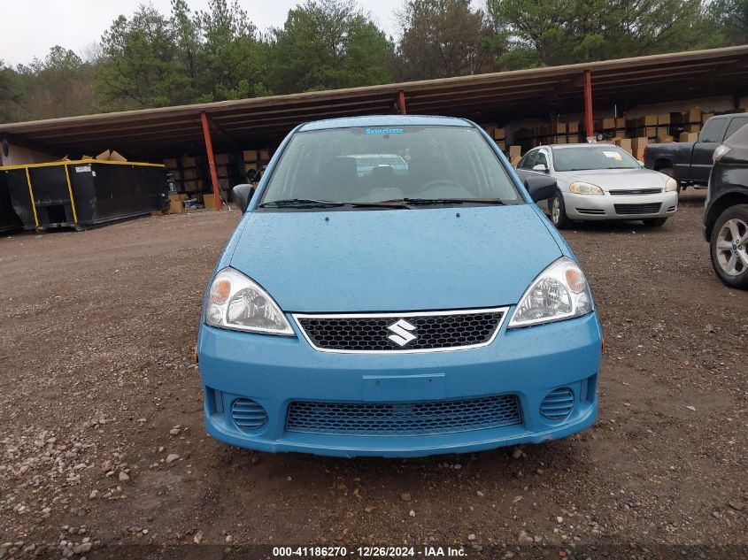 2005 Suzuki Aerio S VIN: JS2RA62SX55256992 Lot: 41186270