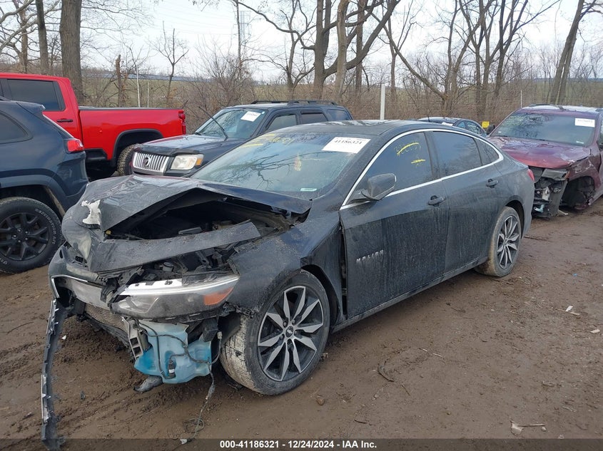 2016 CHEVROLET MALIBU VIN: 1G1ZE5ST6GF322235