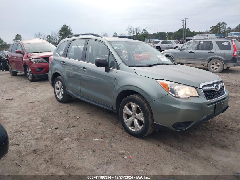 2015 Subaru Forester, 2.5I