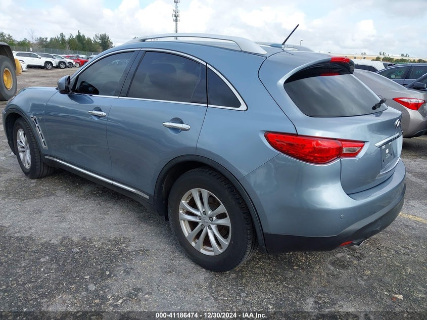 Vin: jn8cs1mw8hm414308, lot: 41676766, infiniti qx70 20173