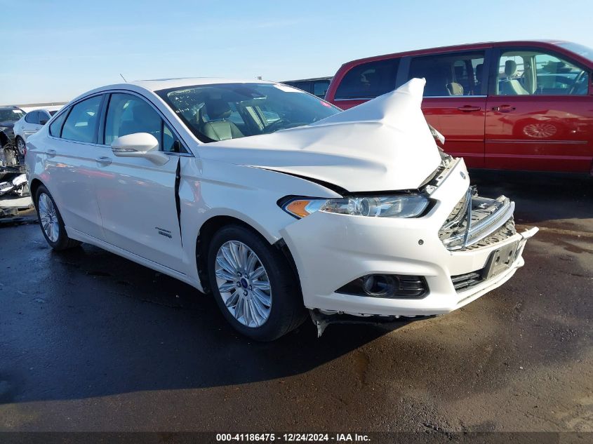 VIN 3FA6P0SU1ER112471 2014 FORD FUSION ENERGI no.1