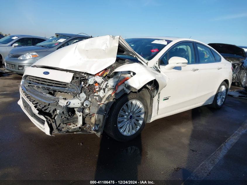 VIN 3FA6P0SU1ER112471 2014 FORD FUSION ENERGI no.2