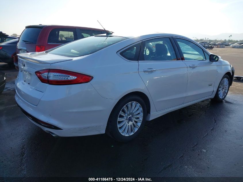 VIN 3FA6P0SU1ER112471 2014 FORD FUSION ENERGI no.4