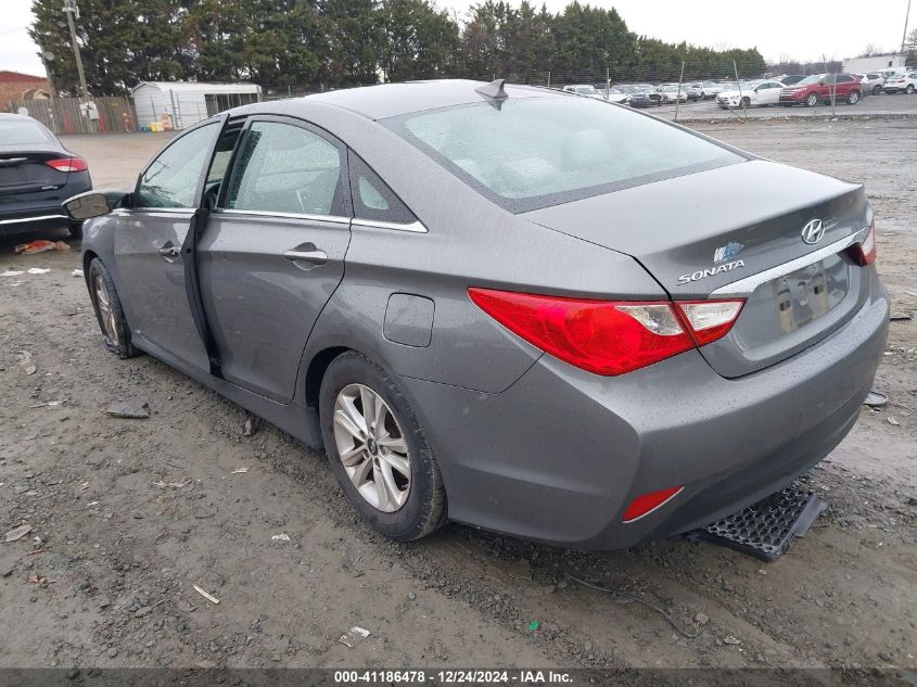 VIN 5NPEB4ACXEH903492 2014 Hyundai Sonata, Gls no.3