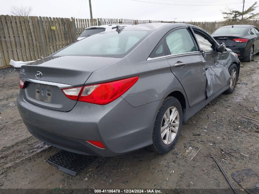 VIN 5NPEB4ACXEH903492 2014 Hyundai Sonata, Gls no.4