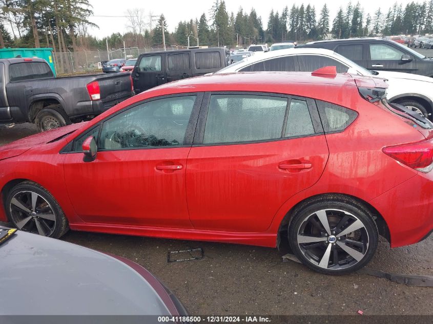 VIN 4S3GTAK65H3751408 2017 Subaru Impreza, 2.0I Sport no.14