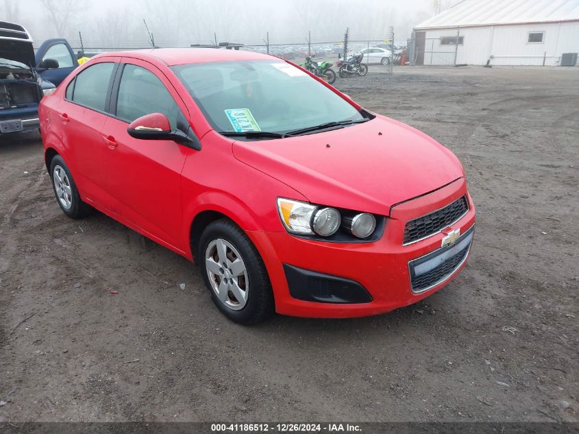 2016 CHEVROLET SONIC