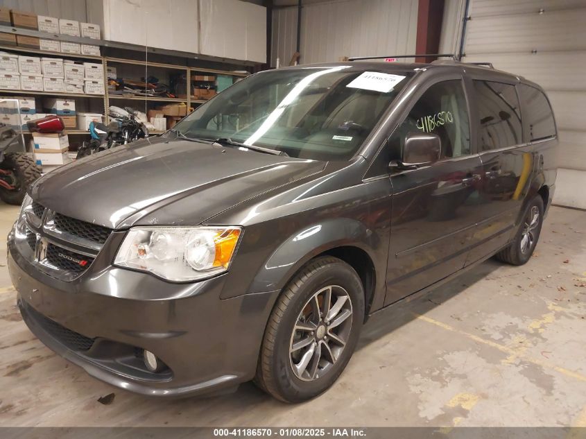 VIN 2C4RDGCG8HR807428 2017 Dodge Grand Caravan, Sxt no.2