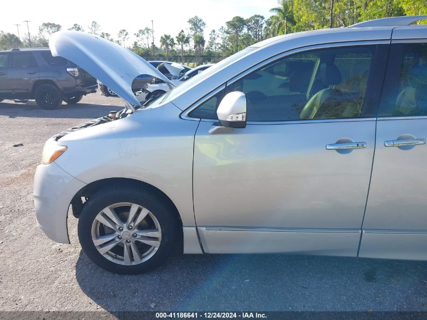 2013 Nissan Quest Sl VIN: JN8AE2KP9D9060876 Lot: 41186641