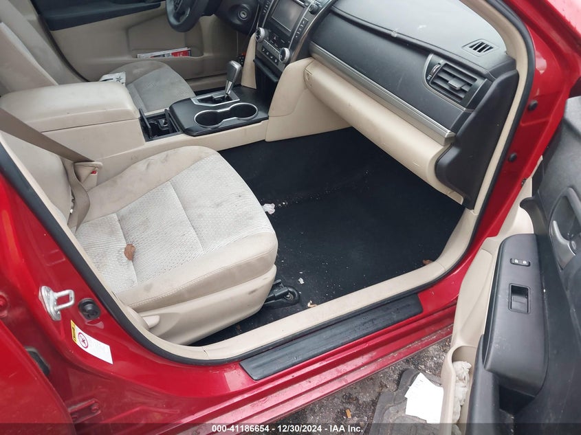 2012 TOYOTA CAMRY VIN: 4T4BF1FK4CR180667