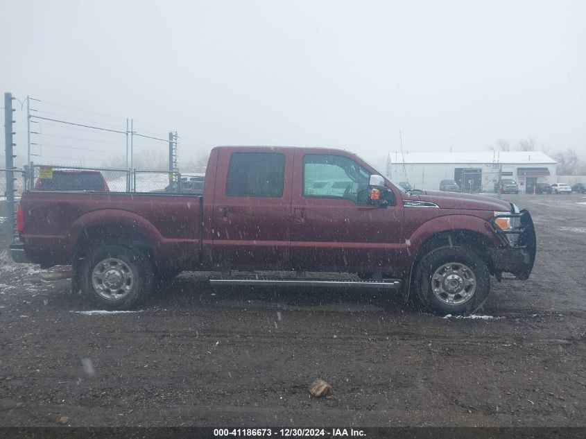 2016 Ford F-250 Lariat VIN: 1FT7W2B67GEA65158 Lot: 41186673