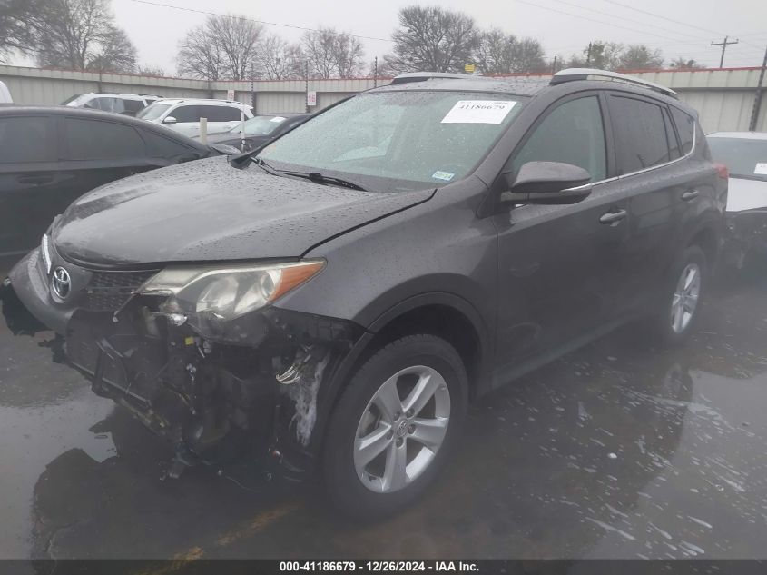 VIN 2T3WFREV1EW127652 2014 Toyota RAV4, Xle no.2