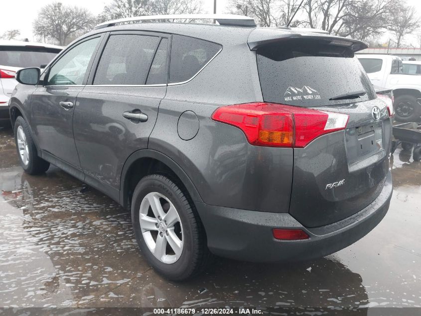 VIN 2T3WFREV1EW127652 2014 Toyota RAV4, Xle no.3