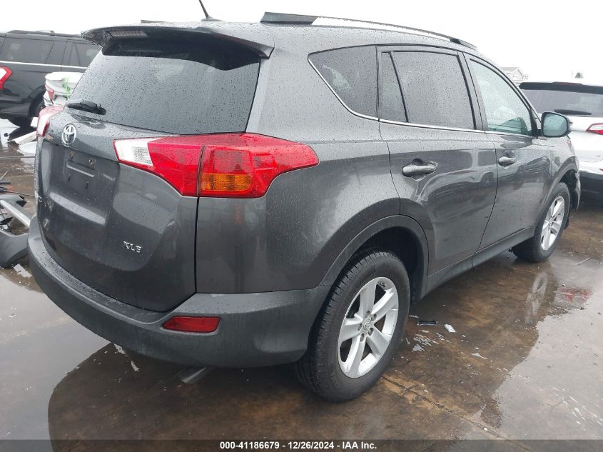 VIN 2T3WFREV1EW127652 2014 Toyota RAV4, Xle no.4