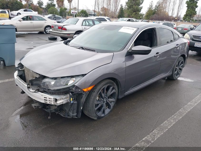 VIN 19XFC2F8XLE214676 2020 Honda Civic, Sport no.2