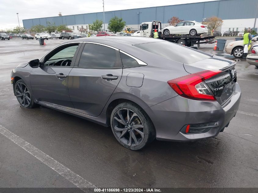 VIN 19XFC2F8XLE214676 2020 Honda Civic, Sport no.3