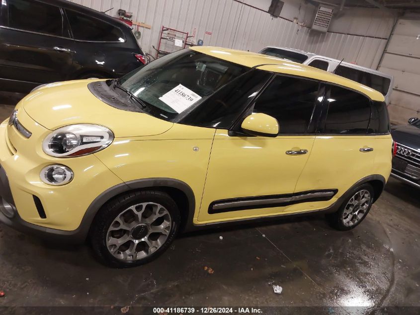 2015 Fiat 500L Trekking VIN: ZFBCFADH5FZ033844 Lot: 41186739