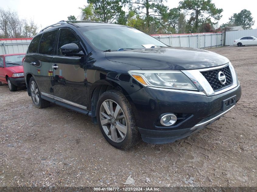 VIN 5N1AR2MN0EC686411 2014 Nissan Pathfinder, Platinum no.1