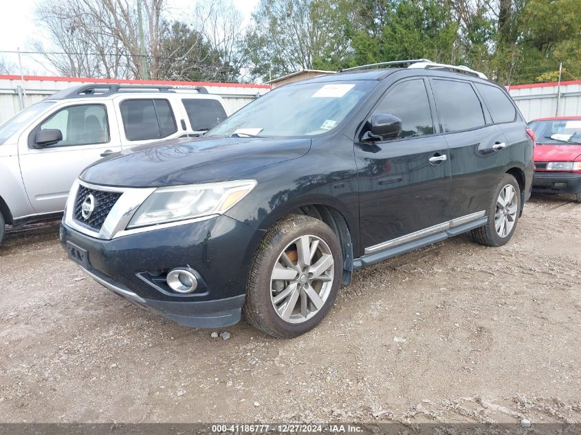 VIN 5N1AR2MN0EC686411 2014 Nissan Pathfinder, Platinum no.2