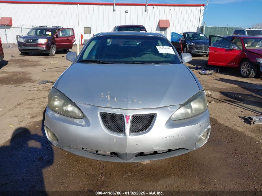 2008 Pontiac Grand Prix VIN: 2G2WP552081126201 Lot: 41186786