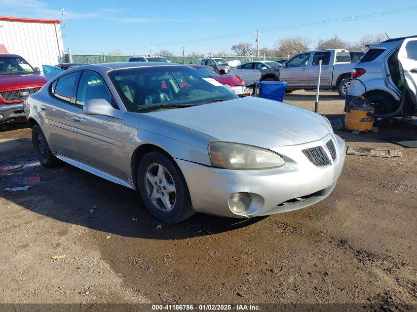 2008 Pontiac Grand Prix VIN: 2G2WP552081126201 Lot: 41186786