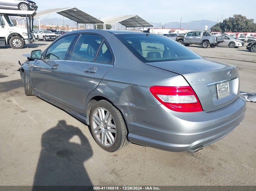 2008 MERCEDES-BENZ C 300 VIN: WDDGF54X48F011650