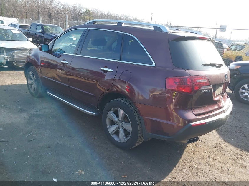 Vin: 2hnyd2h33ch530846, lot: 41677172, acura mdx technology package 20123