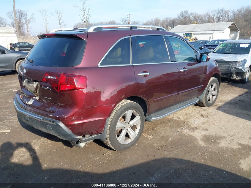 Vin: 2hnyd2h33ch530846, lot: 41677172, acura mdx technology package 20124