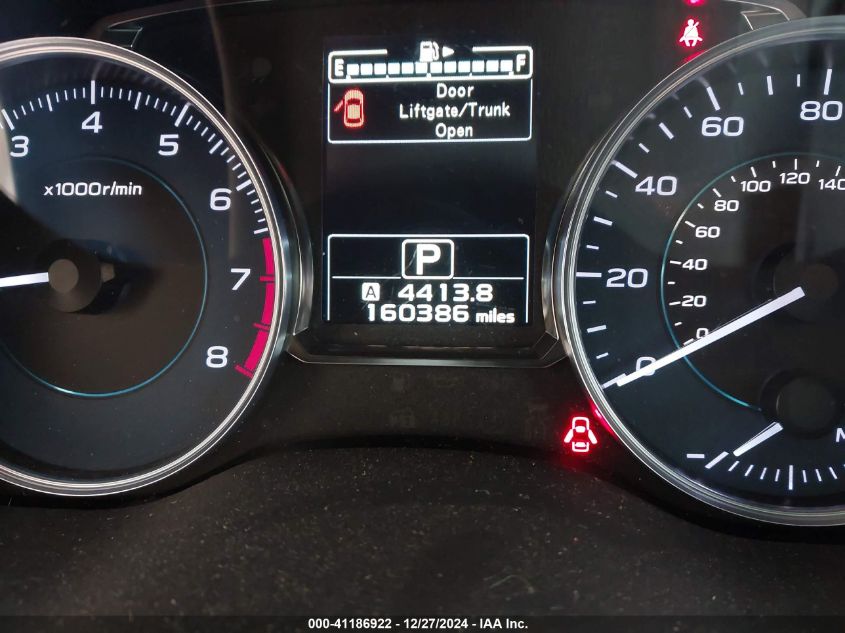 2017 Subaru Crosstrek 2.0I Limited VIN: JF2GPAKC1HH263250 Lot: 41186922