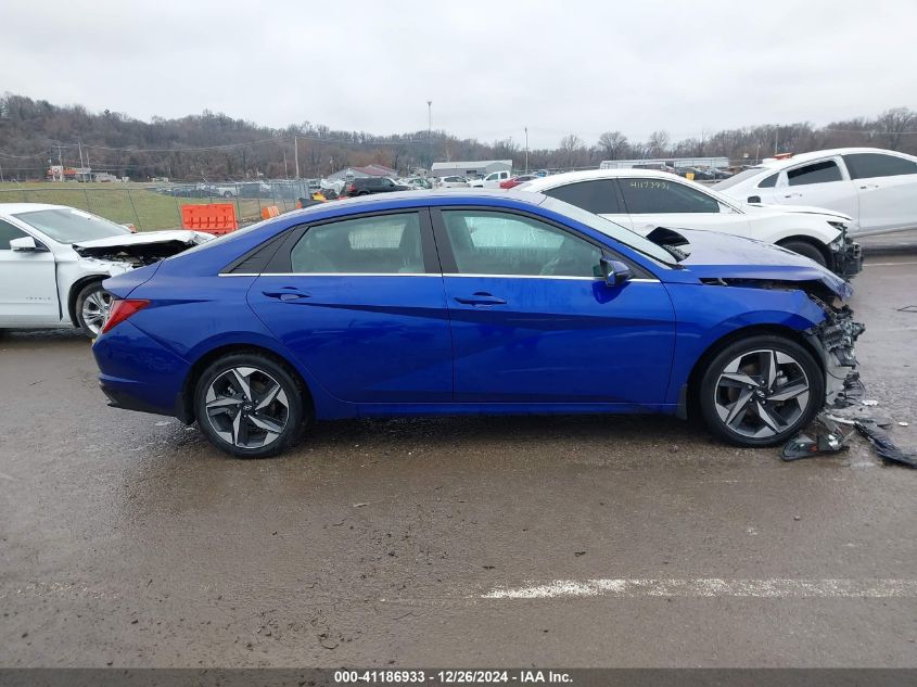 2023 Hyundai Elantra Hybrid Limited VIN: KMHLN4AJ5PU054597 Lot: 41186933