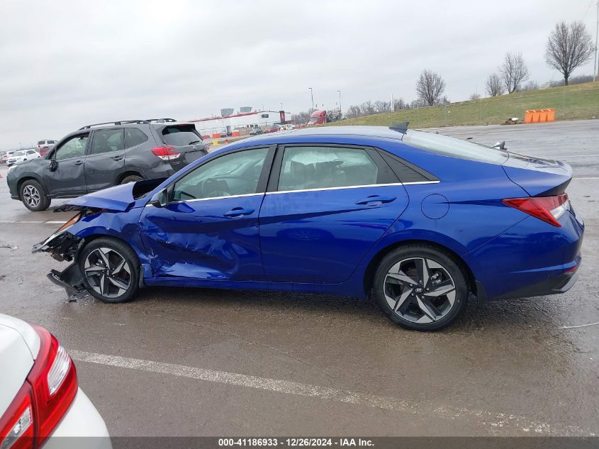 2023 Hyundai Elantra Hybrid Limited VIN: KMHLN4AJ5PU054597 Lot: 41186933