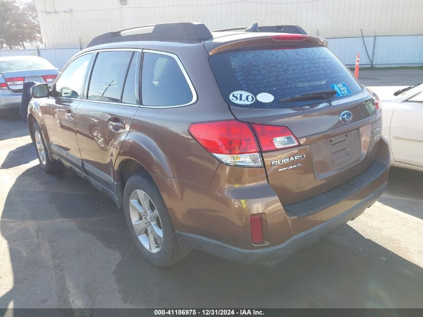 VIN 4S4BRBJC4D3206179 2013 Subaru Outback, 2.5I Lim... no.3