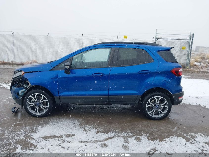 2020 Ford Ecosport Ses VIN: MAJ6S3JL4LC364817 Lot: 41186979