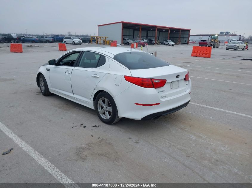 2015 KIA OPTIMA LX - KNAGM4A78F5542509