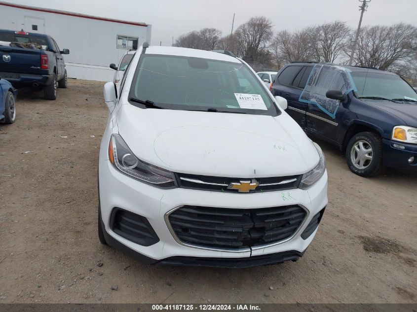 2018 Chevrolet Trax Lt VIN: 3GNCJLSB8JL265013 Lot: 41187125