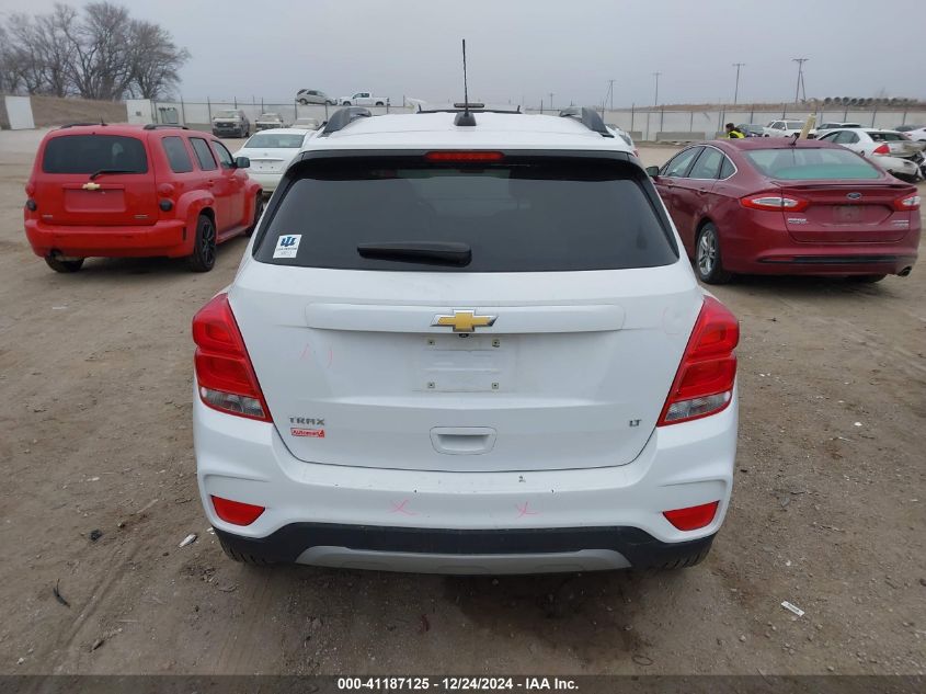 2018 Chevrolet Trax Lt VIN: 3GNCJLSB8JL265013 Lot: 41187125